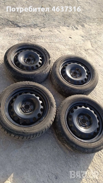 железни джанти 5х100 16 цола с гуми, снимка 1