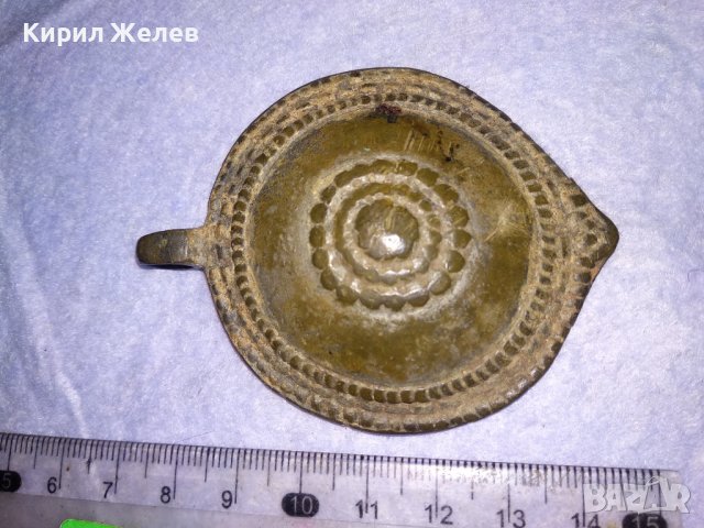 ВЪЗРОЖДЕНСКА САЧАНЕНА ПАФТА МАЙСТОРСКА КОВАНА РЪЧНА ИЗРАБОТКА За КОМПЛЕКТОВАНЕ КОЛЕКЦИЯ УКРАСА 38623, снимка 5 - Антикварни и старинни предмети - 41638517