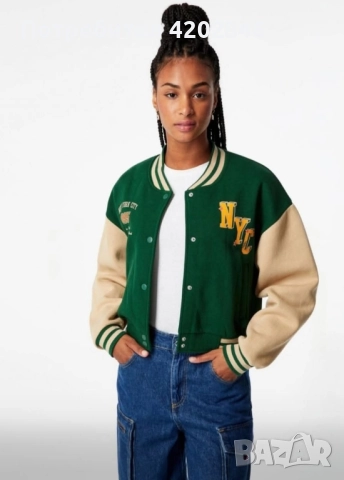 Намалена цена 25 лв. Women Graphic Varsity Jacket 