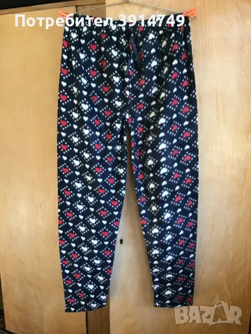 Домашен панталон / долнище пижама, полар, изключително лек, мек и топъл, свободна кройка, S, M, L