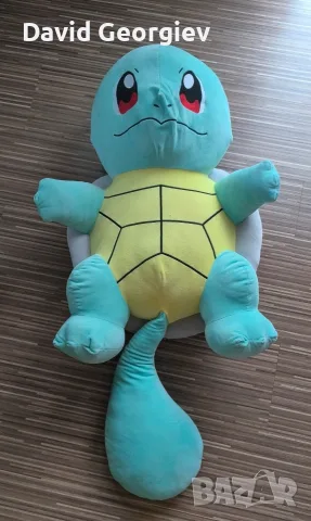 Голяма плюшена играчка Покемон Скуиртъл / Pokémon Squirtle