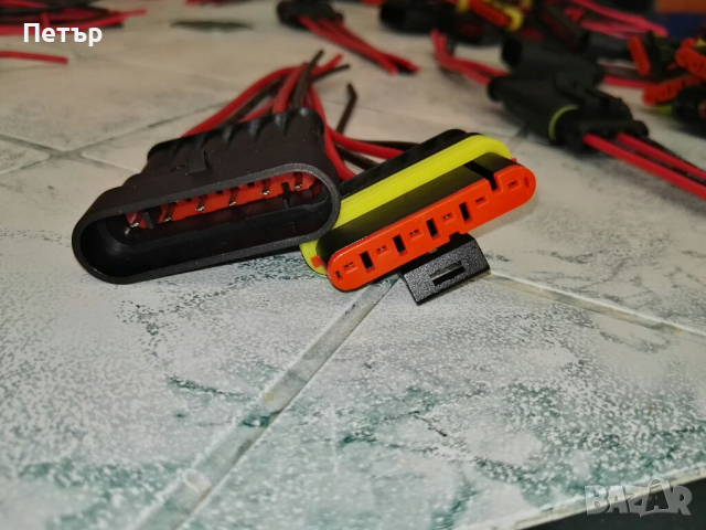 Букси 1, 2, 3, 4, 5, 6 пинови,букса,едопинова,двупинова,трипинова,четирипинова,петпинова,конектори, снимка 2 - Части - 36367011