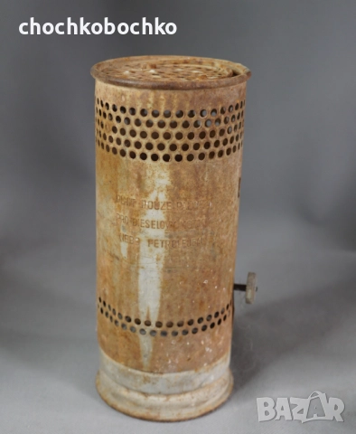 Втора Световна война Немски преносим полеви котлон печка, снимка 2 - Антикварни и старинни предмети - 52143560