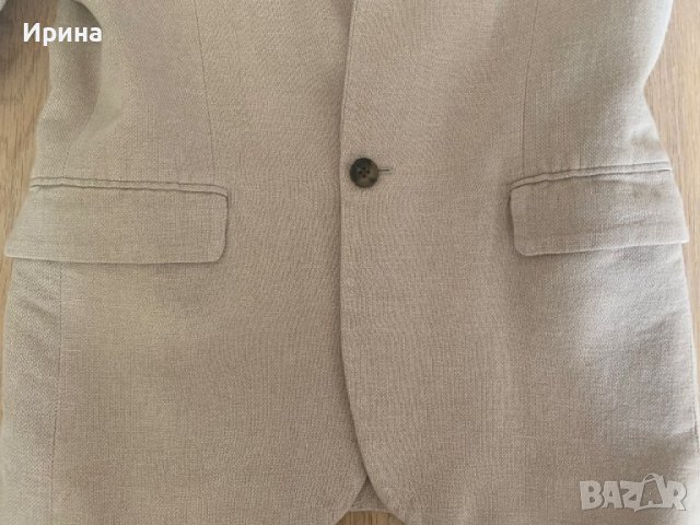 Сако от лен и памук “Н&М”, 11-12 г., снимка 5 - Детски якета и елеци - 42417168