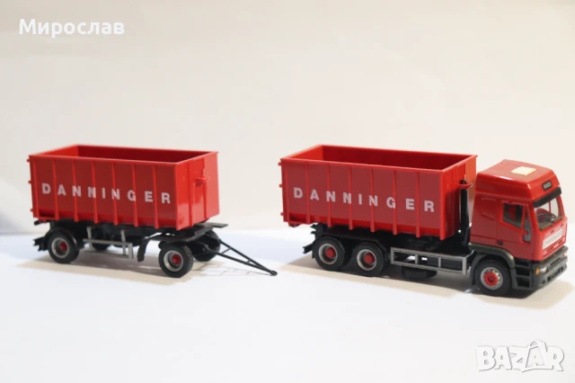 HERPA H0 1/87 IVECO КАМИОН МОДЕЛ КОЛИЧКА TIR, снимка 5 - Колекции - 50755846