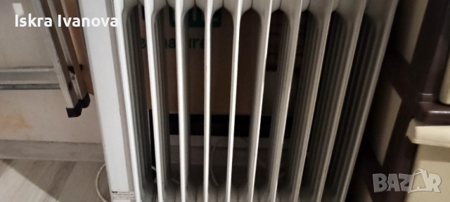 Електрически маслен радиатор Tesy с 12 ребра