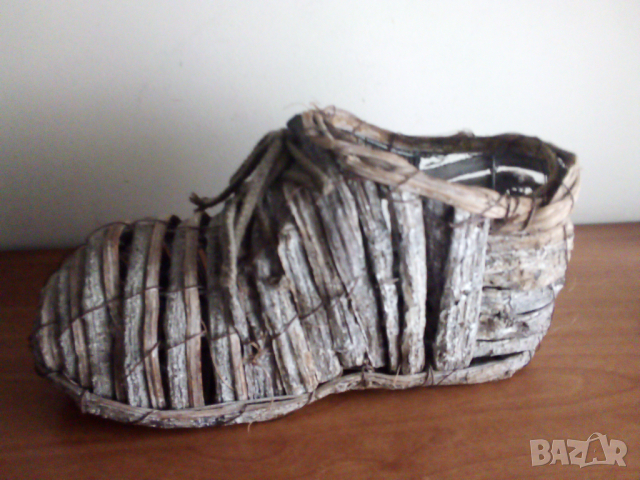 Патък, налъм, лява обувка за декорация , снимка 4 - Градински мебели, декорация  - 44556550