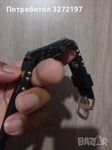 LIGE-Луксозен кварцов часовник,хронограф,дата,силиконова каишка,високо качество, снимка 9 - Мъжки - 41424376