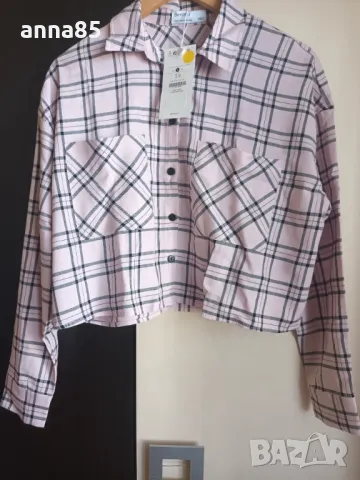 Bershka нова риза S размер , снимка 3 - Ризи - 49024019