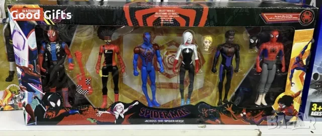 Комплект 6 фигурки Avengers Spiderman, Спайдърмен