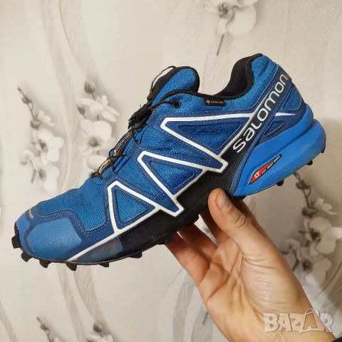 Salomon  Speedcross 4 GTX  GORE-TEX  номер 45,5-46 водоустойчиви , снимка 14 - Маратонки - 48286662