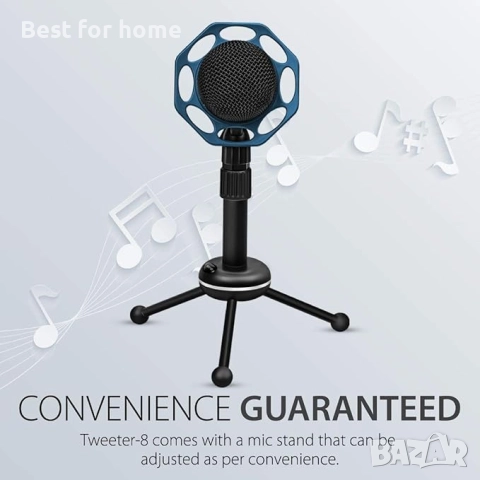 Висококачествен микрофон за компютър и лаптоп от Promate, снимка 3 - Микрофони - 51461619