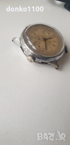 Leonidas Heuer Бреге Valjoux 71, снимка 4 - Мъжки - 53730639