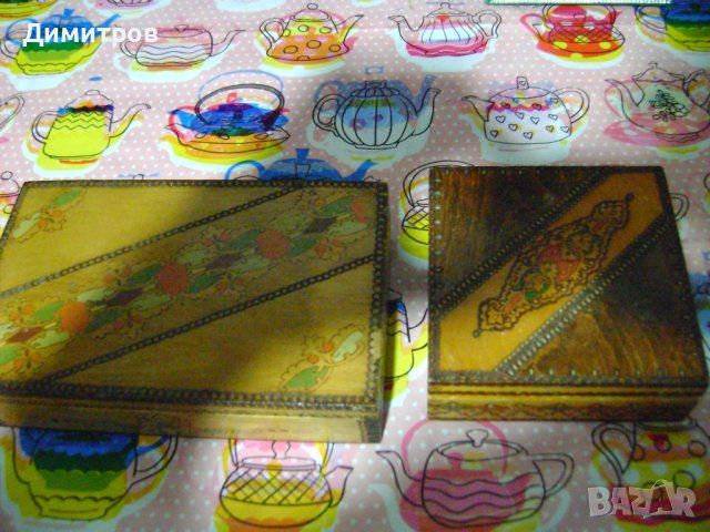 Дървени кутии от соца 