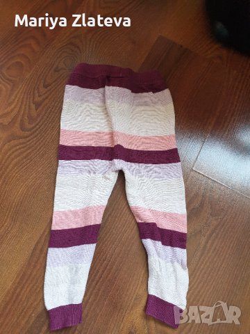 Лот два плетени панталона, снимка 2 - Панталони и долнища за бебе - 38769774