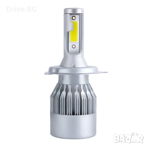 Гаранция! Висококачествени LED Крушки за Фарове 72W за H1, H4 и H7, снимка 4 - Аксесоари и консумативи - 50544418