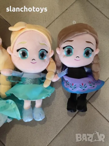 Плюшени кукли, Елза и Анна, снимка 2 - Плюшени играчки - 49679291