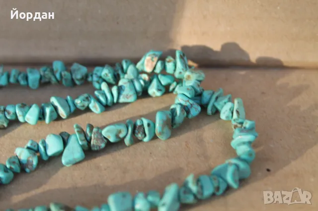 Тюркоазено колие, снимка 5 - Колиета, медальони, синджири - 47270286