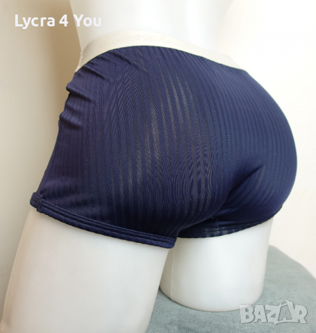 Shark S/M размер тъмно син мъжки боксер, снимка 6 - Бельо - 36393312