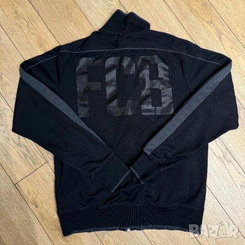 Мъжко горнище Nike x FC Barcelona | M размер, снимка 3 - Суичъри - 53447489