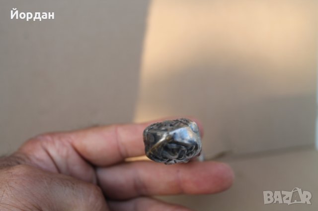 Лъжици за торта 19-ти век сребърна дръжка , снимка 10 - Антикварни и старинни предмети - 42291475