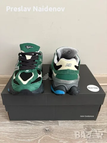 New Balance 9060 Team Forest Green, снимка 4 - Маратонки - 55743216