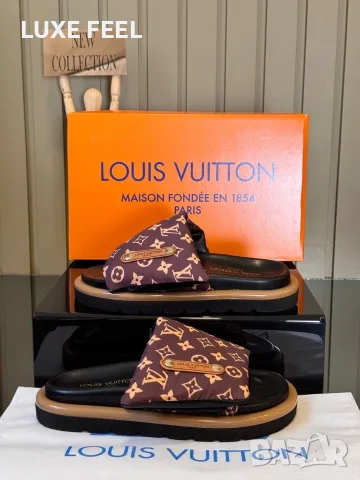 Hermes ⚜️ Michael Kors ⚜️ Louis Vuitton ⚜️Дамски Чехли 