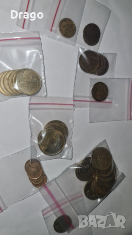 Антични Стари български звънкови монети и левове от 1974,1989,1992,2000 и др-Автентични, снимка 3 - Нумизматика и бонистика - 36271434