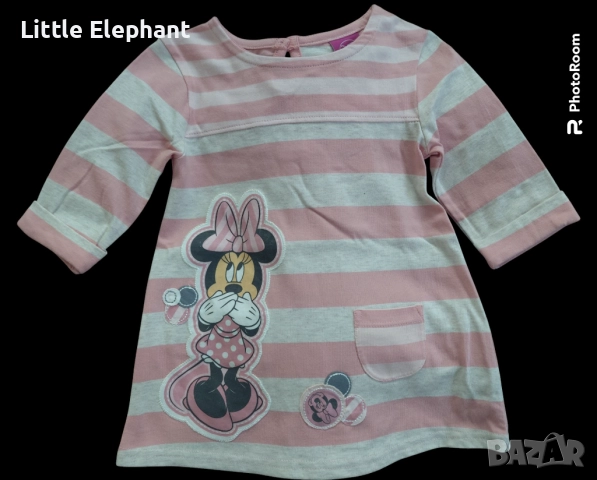 Туника за 12-18 мес момиченце"Ups i did something,Disney Minnie Mouse",Англия/нова