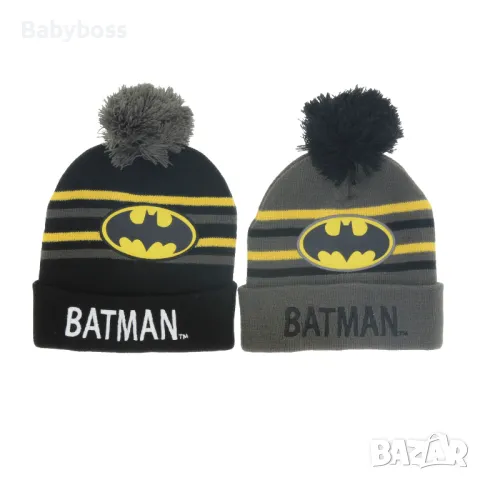 Зимна шапка за момче Батман