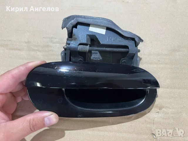 Черни десни дръжки на вратите за BMW E39 (седан и комби), снимка 3 - Части - 56143966