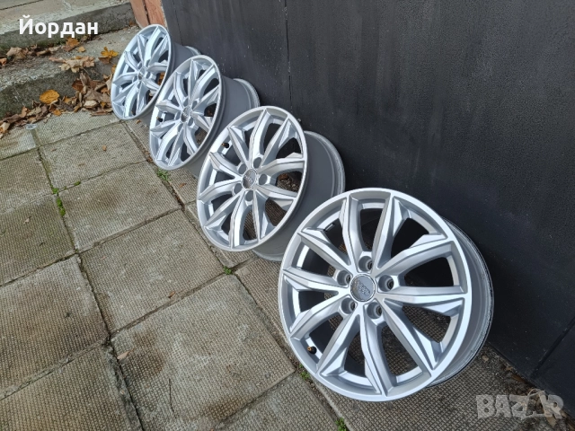 ОРИГИНАЛНИ джанти 17 ' цола АУДИ A4 A6 Q5 / AUDI VW PASSAT 6,7,8 SKODA 5x112 66,6 ET34, снимка 7 - Гуми и джанти - 52583211