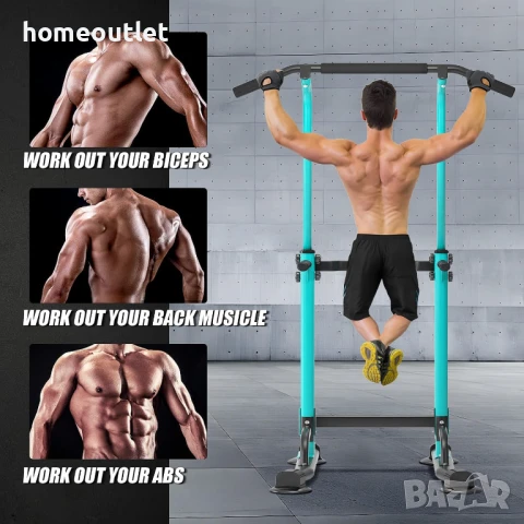 ПРОМОЦИЯ Многофункционален фитнес уред за тренировки в домашни условия FITNESS 40JYPSPSBB005-B, снимка 6 - Фитнес уреди - 51039734