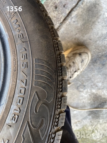 155/70/13, снимка 3 - Гуми и джанти - 52849816