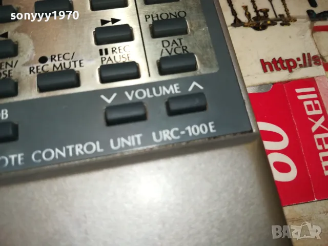 заявено!@! DENON URC-100E ORIGINAL AUDIO REMOTE CONTROL-ВНОС SWISS 0405251932, снимка 8 - Ресийвъри, усилватели, смесителни пултове - 50154979