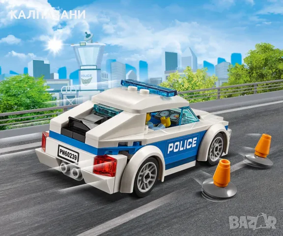 LEGO® City 60239 - Полицейска патрулна кола, снимка 5 - Конструктори - 47774854