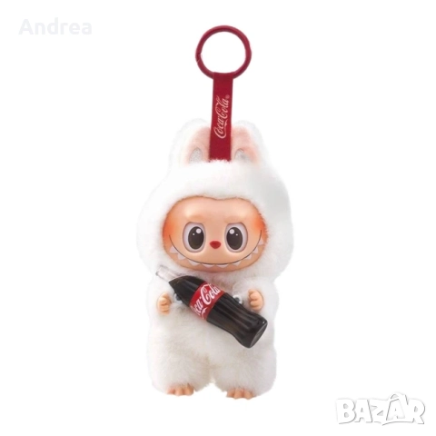 Играчка Labubu Blindbox Cocacola, снимка 3 - Кукли - 52687169