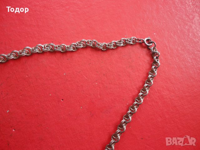 Невероятен сребърен ланец верига синджир 835 , снимка 7 - Колиета, медальони, синджири - 40685467
