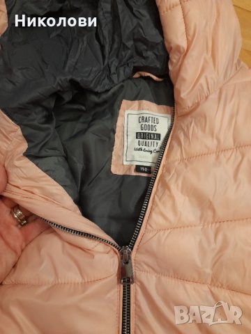 Бонбонено розово яке размер 152, снимка 3 - Детски якета и елеци - 34443479