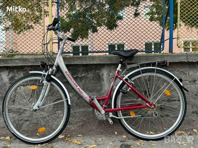 28 цола алуминиев велосипед с 21 скорости усилени капли амортисьори предни палцови команди като нов, снимка 4 - Велосипеди - 52097439