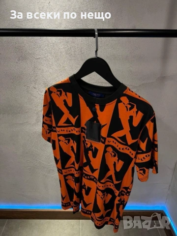 Louis Vuitton Мъжка Тениска👕Мъжка Блуза С Къс Ръкав Код Mens P.93