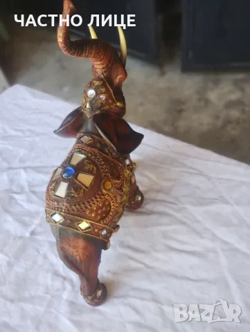 Дървен слон 20см, снимка 2 - Декорация за дома - 47378063