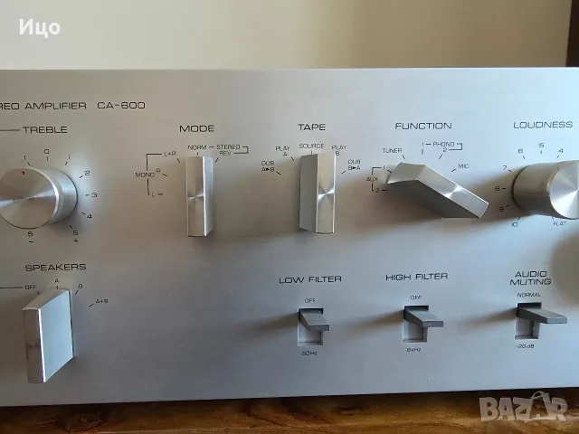 Усилвател Yamaha CA600, снимка 4 - Ресийвъри, усилватели, смесителни пултове - 56155009