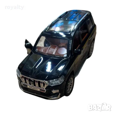 Метална количка 1:24 с реалистични светлини, звуци и дим, снимка 7 - Коли, камиони, мотори, писти - 49317646