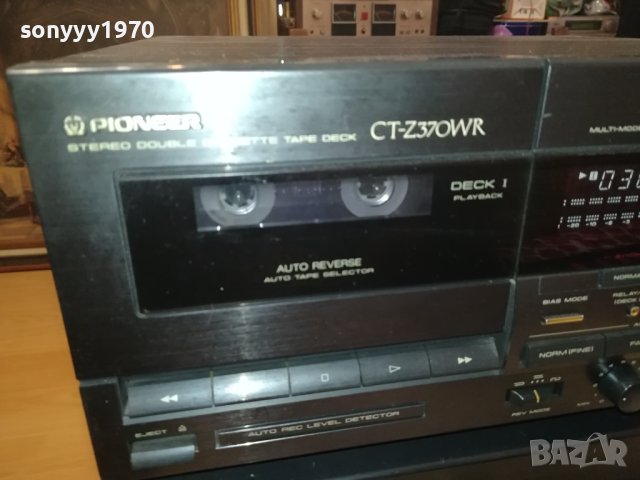 PIONEER AMPLIFIER+PIONEER REVERSE DECK-ВНОС SWISS LNV1207231300, снимка 6 - Ресийвъри, усилватели, смесителни пултове - 41527721