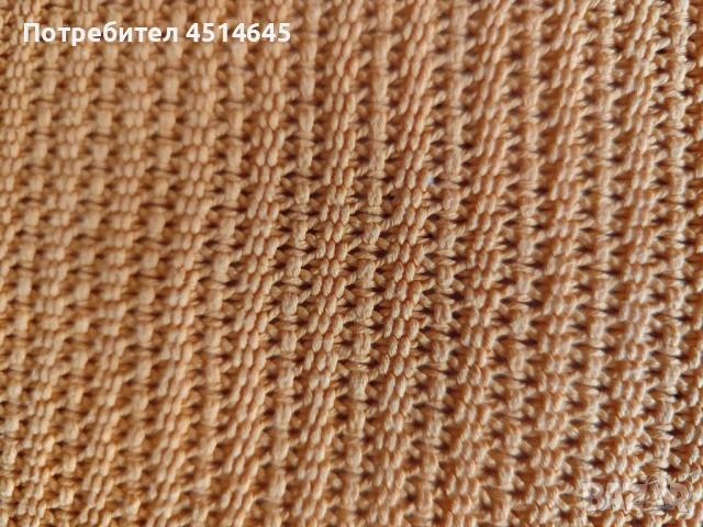 Кувертюра 200/160 памук цвят морков , снимка 2 - Спални и легла - 51165502