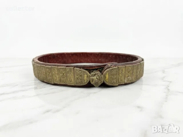 Автентичен сребърен сливенски колан. №8235