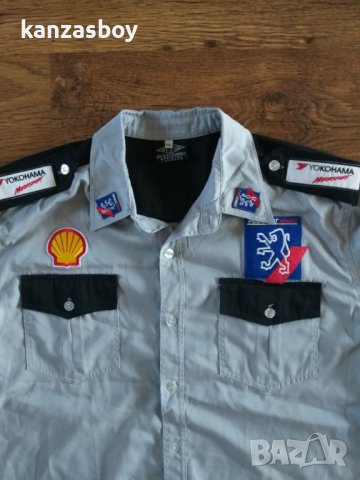 peugeot sport - страхотна мъжка риза КАТО НОВА ХЛ, снимка 2 - Ризи - 41926818