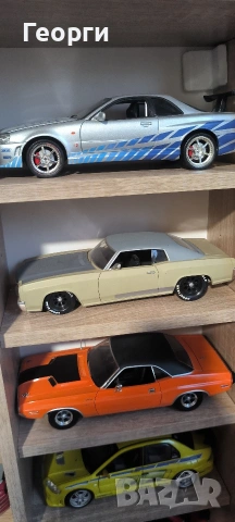 Модели в размер 1:18 Fast and Furious, снимка 6 - Колекции - 53340784