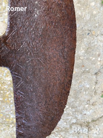 Стара ръчно кована мотика, снимка 12 - Антикварни и старинни предмети - 40604979